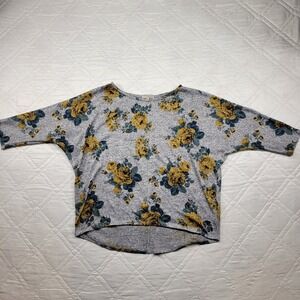 Ultra Teeze 3/4 sleeve floral blouse size 1X